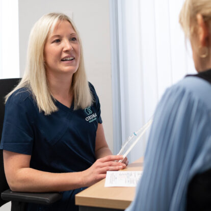 It’s easy to forget details in the moment so we don’t wait until ‘after’ to explain your aftercare and post-op appointments.  We make sure you have all the information to hand during your first consultation with Oxona.